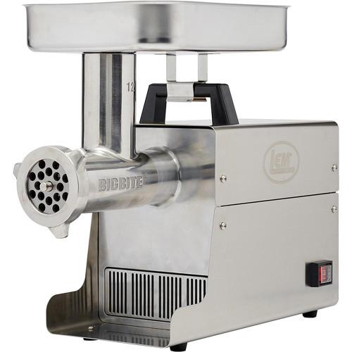 LEM #12 Big Bite Meat Grinder .75 HP Stainless Steel