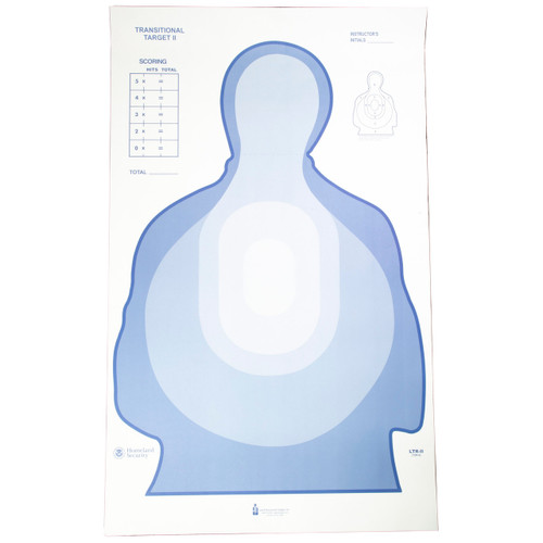Action Target USDT Transition Blue Targets 100 Pack