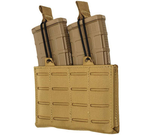 TacShield RZR Double Rifle Magazine Pouch Coyote Brown