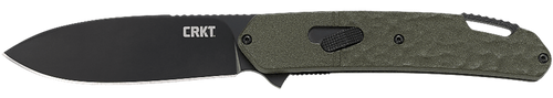 Columbia River Knife & Tool Bona Fide Folding Knife, OD Green, 3.5 Inch Blade