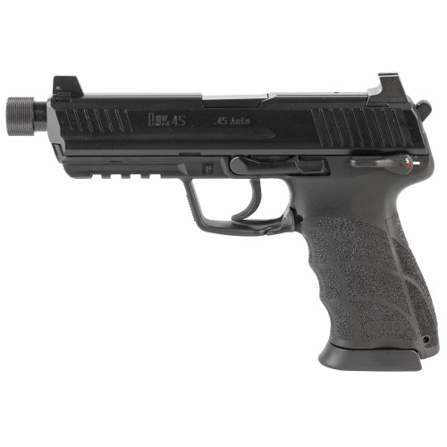 HK 45 Tactical V1 45 ACP Pistol 5.2" Threaded Barrel 10+1 Round Black - Image 1
