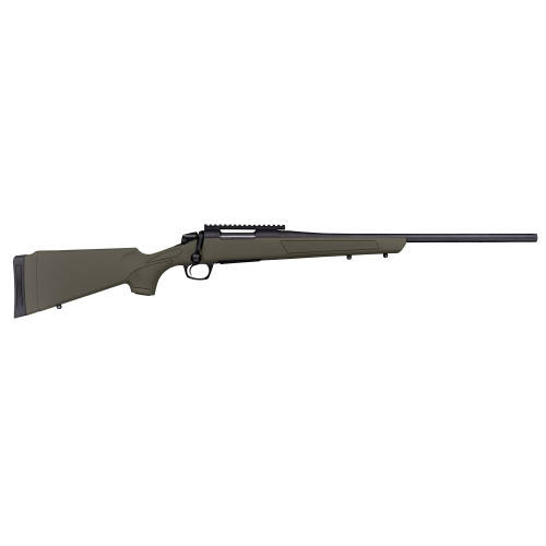 CVA Cascade Bolt Action Rifle 308 Winchester 22" Graphite Black Threaded Barrel Graphite Black Frame OD Green Field Stock