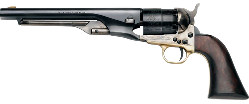 Pietta 1860 Old West .44 Caliber Revolver 8" Barrel Blued Finish
