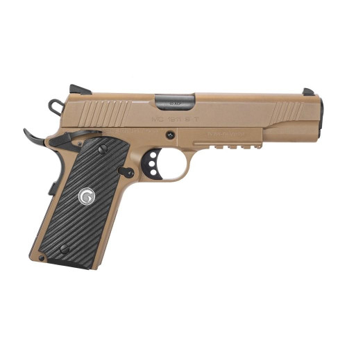 EAA Girsan MC1911-S Government 45 Auto Pistol 5" Barrel 8+1 Round Dark Earth Frame