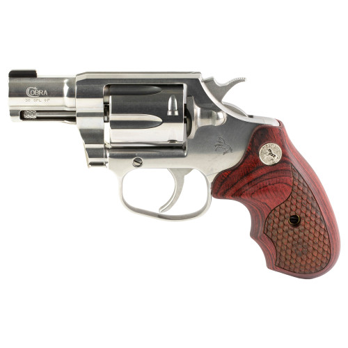 Colt Cobra .38 Special 2" Barrel 6+1 Round Stainless Steel