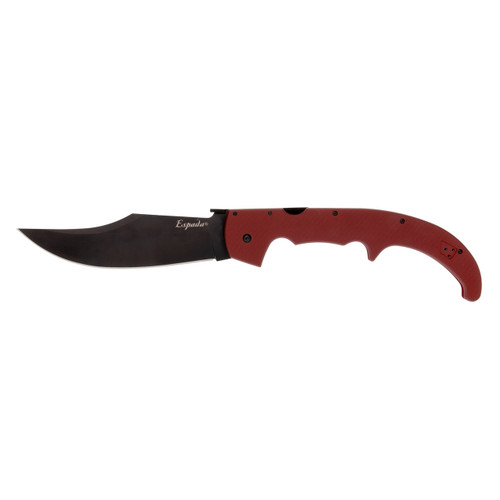 Cold Steel Espada XL Pocket Knife 7.5 Inch Clip Point Blade Ruby Red