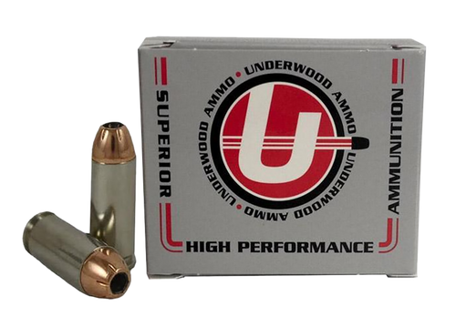 Underwood 10mm Auto Ammo 155 Grain Hornady XTP Jacketed Hollow Point Box of 20 Underwood 10mm Auto Ammo 155 Grain Hornady XTP Jacketed Hollow Point Box of 20
