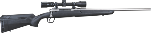 Savage Arms Axis XP Bolt Action Rifle 30-06 Springfield 22" Stainless Barrel Stainless Frame Black Field Stock with Scope
