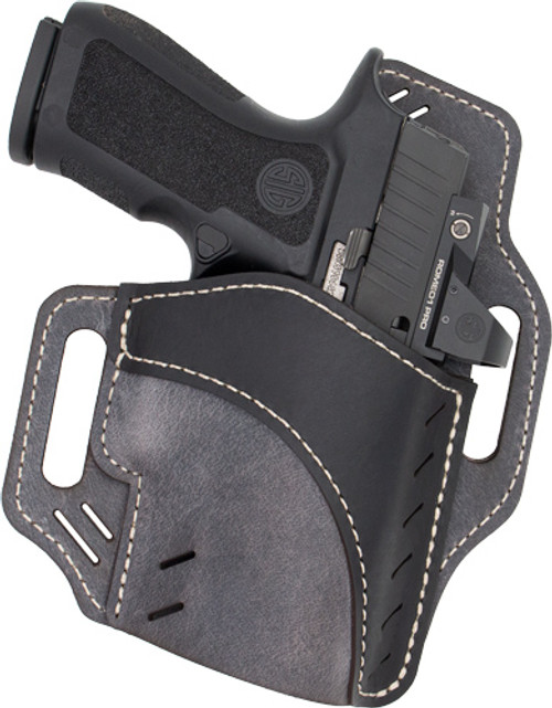 GREY BASE BLACK PATCH SIZE 2!VERSACARRY HORIZON HOLSTER OWB