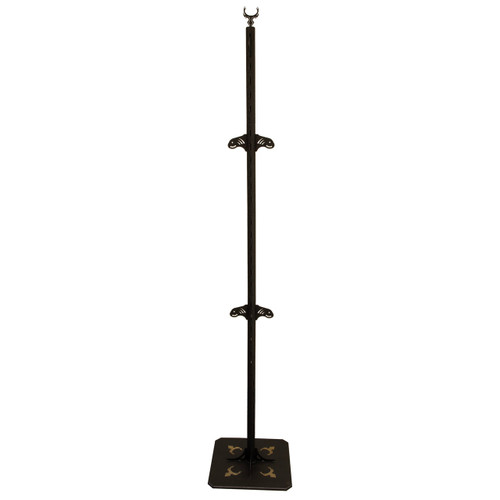 Skull Hooker Trophy Tree Antler Mounting Kit Black