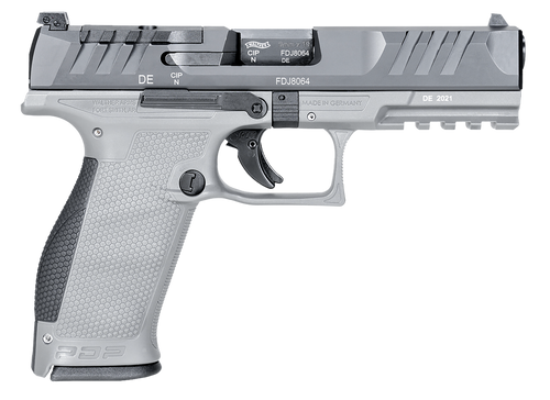 Walther PDP Full Size 9mm Luger Pistol 4.5" Barrel 18+1 Round Gray Frame