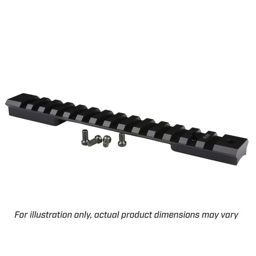 Warne Mountain Tech 20 MOA Picatinny Scope Base Savage Axis/Edge Matte Black