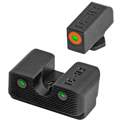 Truglo Tritium Pro Sight Set Glock Low Profile Orange