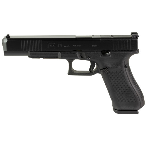 Glock G17L Gen5 MOS 9mm Luger Pistol 6.02" Barrel 10+1 Rounds (3 Magazines) Black