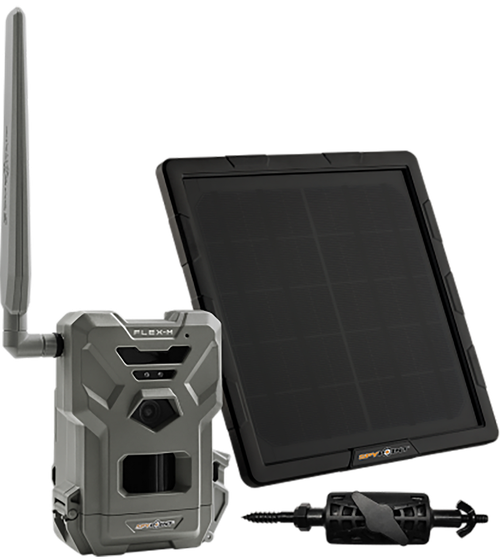 Spypoint FLEX-M Cellular Trail Camera with SPLB-10 Solar Panel