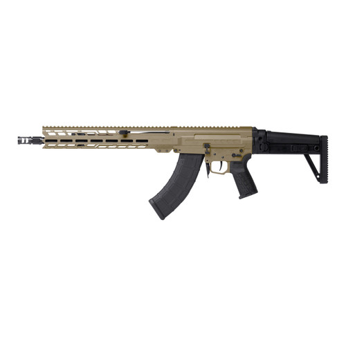 CMMG Mk47 Dissent Semi Automatic Rifle 7.62x39mm 14.3" Barrel Coyote Tan