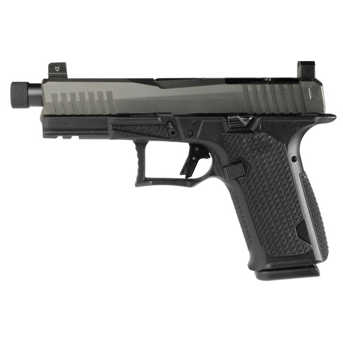 Lone Wolf Distributors Dusk19 9mm Luger Pistol 4.6" Threaded Gray Barrel 15+1 Rounds Gray Slide Black Frame - Image 1