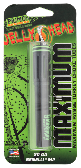 Primos JellyHead Maximum Choke Tube Benelli M2 20 Gauge Black-T