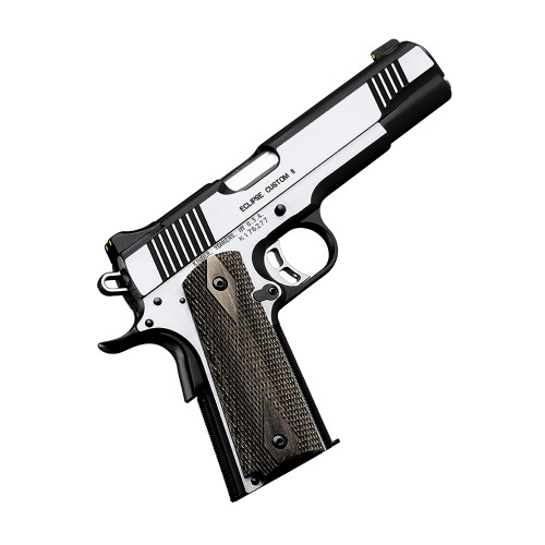 Kimber Eclipse Ultra 45 ACP Pistol 3" Barrel 7+1 Round Stainless Steel Slide Black Grip Stainless Steel Frame