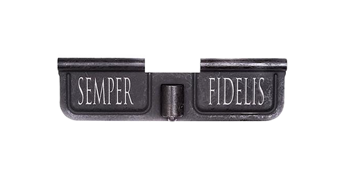 Spikes Tactical SED7008 Ejection Port Door Semper Fidelis AR-15 Black