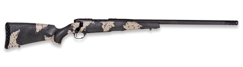 Weatherby Mark V Backcountry Guide Bolt Action Rifle 7mm Remington Magnum 24" Carbon Fiber Barrel Graphite Black Cerakote Frame Olive Green Stock