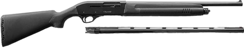 Akkar 111225 Churchill 220 Combo 20 Gauge Shotgun 18.5"/26" Barrels Blued Finish Black Synthetic Stock Akkar 111225 Churchill 220 Combo 20 Gauge Shotgun 18.5"/26" Barrels Blued Finish Black Synthetic Stock