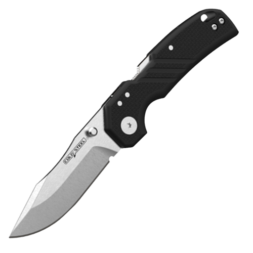 Cold Steel Engage Pocket Knife 3" Clip Point Satin S35VN Stainless Steel Blade 4.11" Black G10 Handle