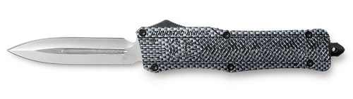 Cobratec Knives CTK-1 Large OTF Dagger (Black D2 Blade, Dual Action)