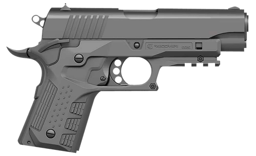 Recover Innovations CC3C-04 Grip & Rail System Compact 1911 Gray Polymer
