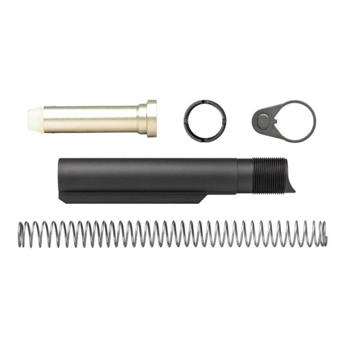 Aero Precision Enhanced Receiver Extension Buffer Tube Assembly 6-Position Mil-Spec Diameter AR-15 H1 Aluminum Black Aero Precision Enhanced Receiver Extension Buffer Tube Assembly 6-Position Mil-Spec Diameter AR-15 H1 Aluminum Black