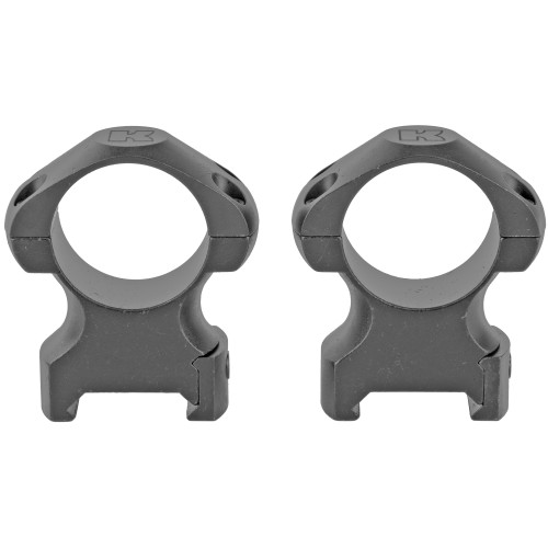Konus 1" Rings High Matte Black - Image 1
