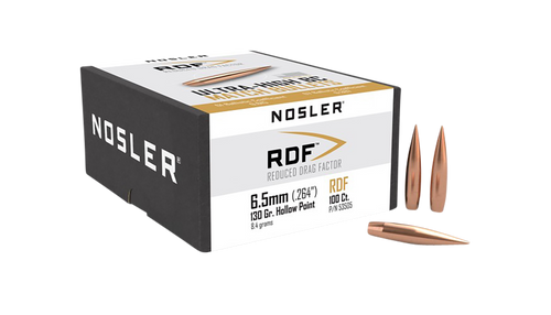 Nosler 6.5mm .264" 130gr HPBT 100/Box
