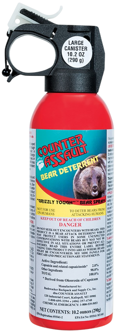 Counter Assault Bear Deterrent Magnum Pack 8.1 oz/10.2 oz with Holsters