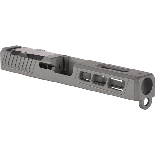 Zaffiri Precision ZPS.6 Slide for Glock 17 Gen 3 9mm Luger Optic Ready Sniper Gray