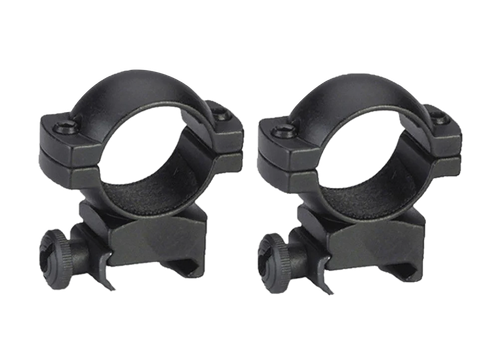 Traditions 1" Weaver Scope Rings Matte Black High
