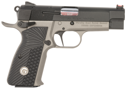 EAA Girsan MCP 35 PI LW Match 9mm Luger Pistol 3.88" Barrel 15+1 Round Two-Tone Tungsten Frame