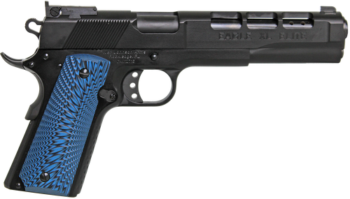 Iver Johnson Arms EAGLEXL10ELITE Eagle XL Elite 10mm Pistol 6" Barrel 8+1 Round Black G-10 Grip