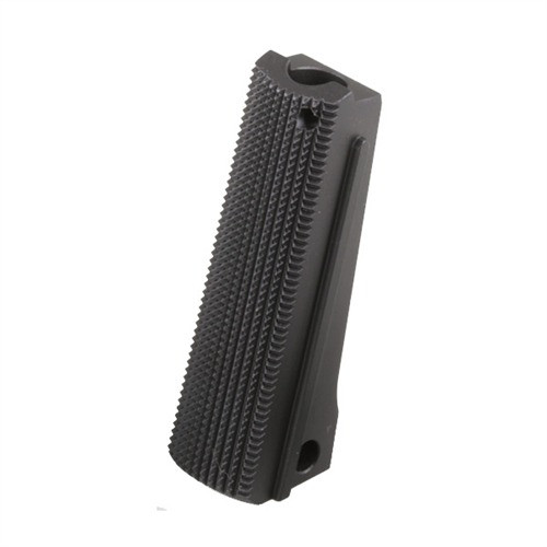 Nighthawk Custom Mainspring Housing Flat 1911 Government, Commander Checkered 25 LPI Blue