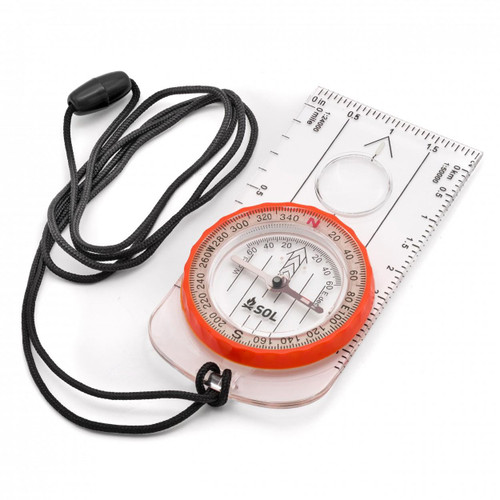 Adventure Ready Brands SOL Deluxe Map Compass