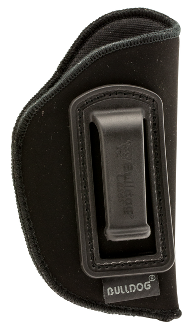 Bulldog Deluxe IWB Holster with Polymer Clip for Mini Semi-Autos Ruger LCP Black Right Hand
