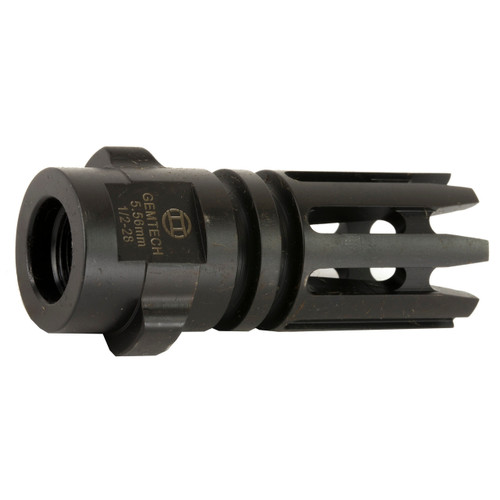 Gemtech Quickmount Flash Hider Suppressor Mount AR-15 1/2"-28 Thread Steel Matte