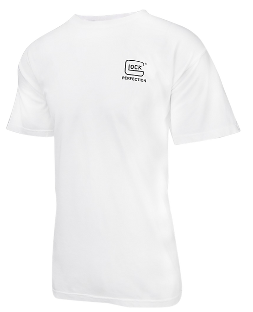 Glock AA75108 Carry Confidence T-Shirt Large White