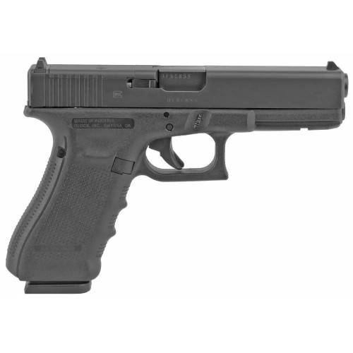 Glock 17 Gen4 MOS 9mm Luger Pistol 4.49" Barrel 10+1 Round Black