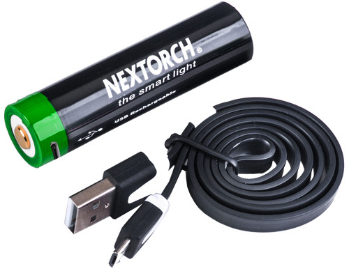 BATTERYNEXTORCH 18650 USB TYPE C
