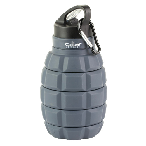 Caliber Gourmet Silicone Collapsible Grenade Water Bottle 580ml