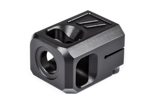 Zev Technologies V2 Pro Compensator 9mm 13.5x1 LH Thread Black