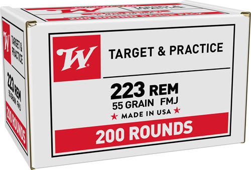 FMJ 800RD CASE LOTWINCHESTER USA 223 REM 55GR