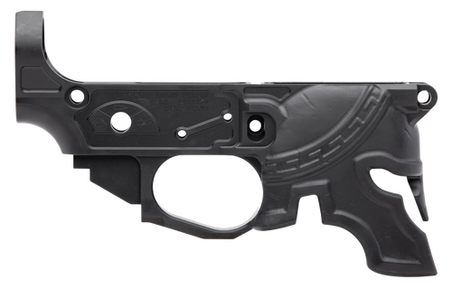 Spikes Tactical STLB610 Rare Breed Spartan Stripped Lower Receiver Multi-Caliber 7075-T6 Aluminum Black