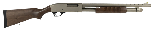Tokarev USA TX3 12HDM Pump 12 Gauge Shotgun 18.5" Nickel Barrel Turkish Walnut Field Stock