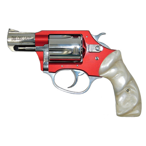 Charter Arms Chic Lady .38 Special Revolver 2" Barrel 5rd Capacity Red Anodized with Pearl Grips